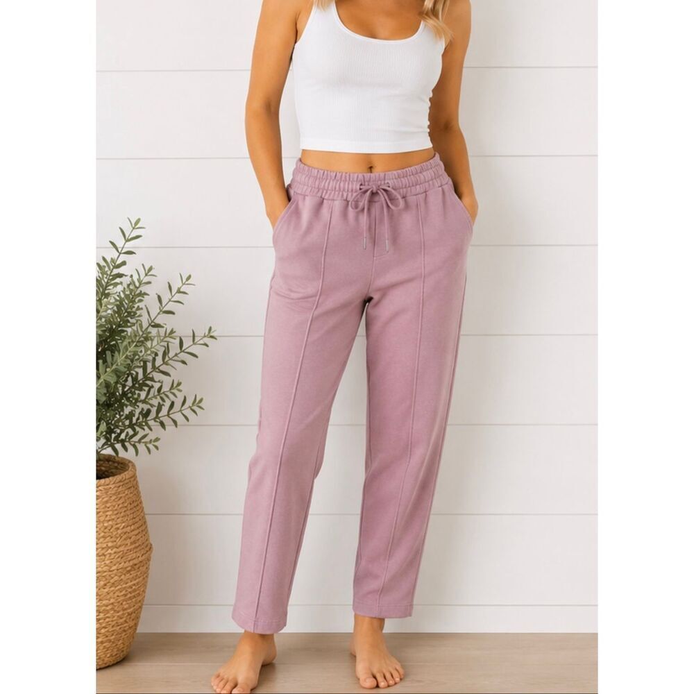 A New Day mauve seam front jogger pant size xs